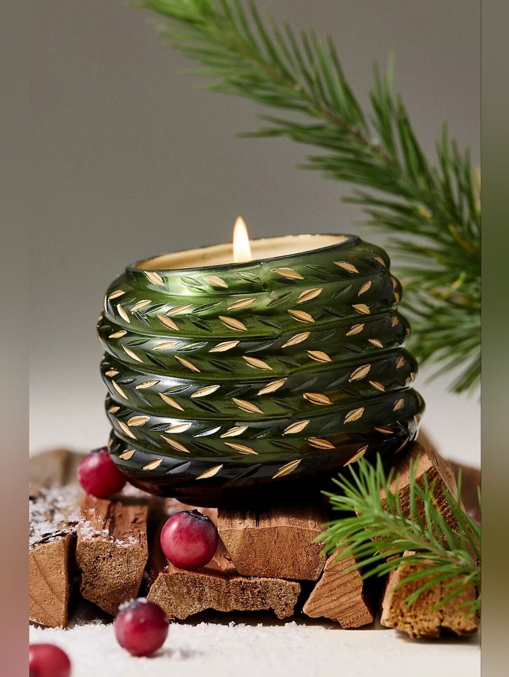 Anthropologie Gather Candle by Anthropologie: Woody Fresh Balsam & Cedarwood